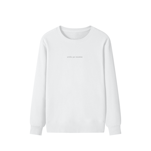 White Nostalgia Sweatshirt